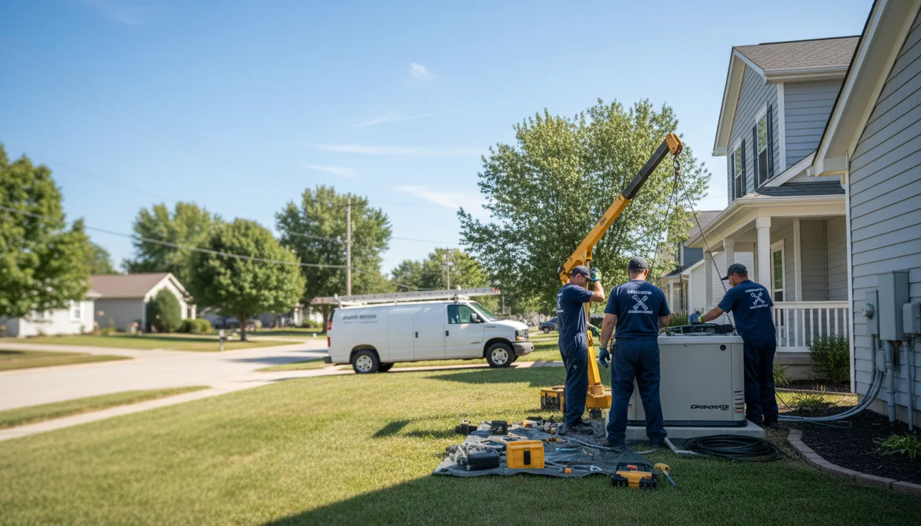Generator Installation in Evansdale, IA near me